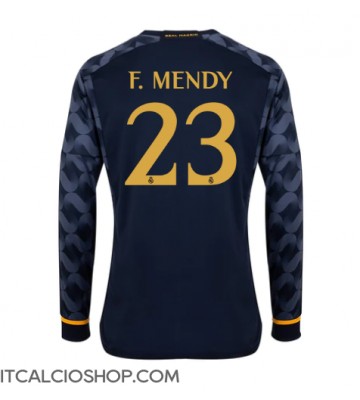 Real Madrid Ferland Mendy #23 Seconda Maglia 2023-24 Manica Lunga